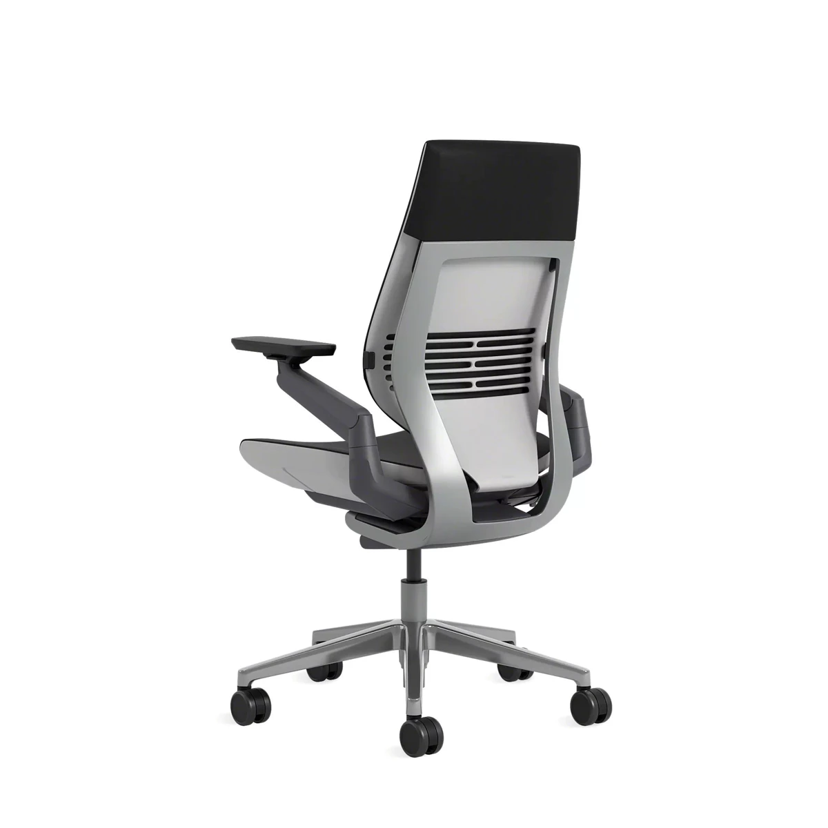Steelcase Gesture chair with 360-degree arms in a home office